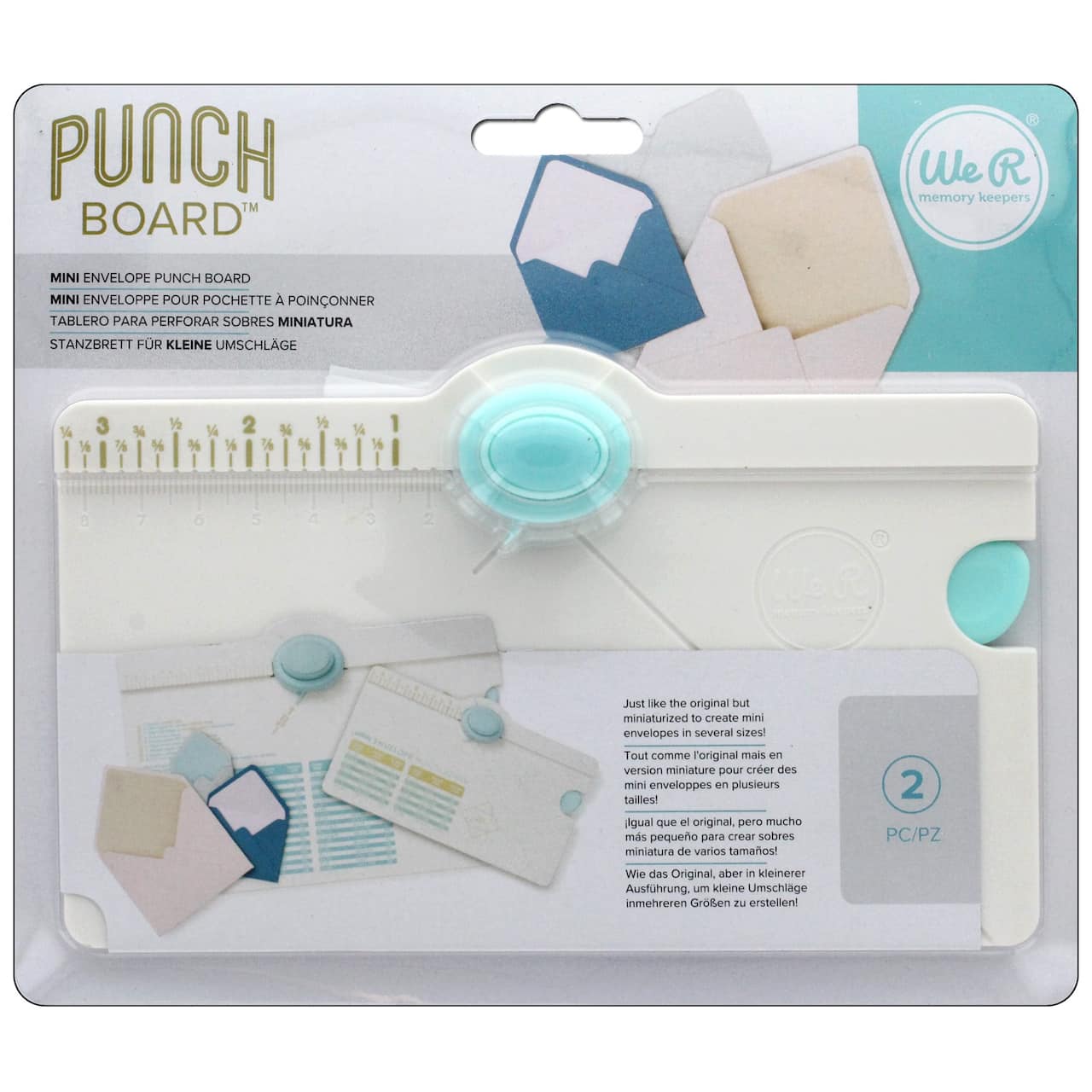 We R Memory Keepers® Mini Envelope Punch Board™